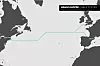 Google og underleverandør Subcom har fått trukket den nye kabelen fra USA til England. Spania ble nådd tidligere i september. Illustrasjon: Subcom