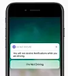 iOS 11 kan oppdage om du kjører bil, og automatisk skru av forstyrrende varslinger. Foto: Apple