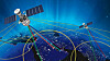 Laser Light Communications har kalt sitt laserbaserte nettverk for Halo. Som tegningen illustrerer kan satellitten kommunisere via laser med jorda - når det ikke er overskyet vær.