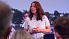Birgitte Engebretsen, administrerende direktør i Telenor Norge, ønsker ikke å vente til 2025 med å få ny regulering av bredbånd, her fotografert i DN-teltet under Arendalsuka 2023.