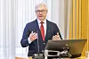 Riksrevisor Karl Eirik Schjøtt-Pedersen. Bildet er tatt ved en tidligere anledning.