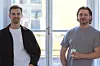 Daglig leder Max Hasselblatt og operativ leder Ringo Nurmi i Vendy satser på 100 panteautomater i Sverige i løpet av kort tid. Foto: Vendy