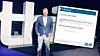 Gründer Johan Wedel i Gridd.ai har laget en digital konsulent som ved hjelp av kunstig intelligens kan intervjue flere tusen ansatte samtidig.