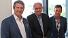 Konsernsjef Arne Norheim fra IBM, styreleder Henrik Erichsen fra Smartlab Hvaler og Crayon-gründer Rune Syversen.
