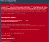 Varsel på system som er infisert med RobbinHood-utpressingsvaren. Skjermbilde: Sophos