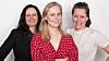 Annette Anfinnsen i Robotic Innovation AS (t.v.), Sigrun Syverud i Fjong Norge AS, Merete Nygaard i Lawbotics AS.