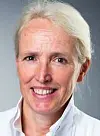 – Kunstig intelligens kan hjelpe radiologen med å definere hva som er sykt og friskt vev i hjernen, forteller klinikksjef Paulina Due-Tønnessen ved Oslo universitetssykehus. Foto: OUS