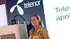 Telenor-direktør Berit Svendsen røpet onsdag at de vil lansere 4G-mobilnett om «noen få uker». Her fra lanseringen av det hun kalte «Europas mest moderne mobilnett» oktober i fjor.