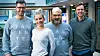 Teamet hos Talented Norge er klare for å rydde opp i det norske rekrutteringsmarkedet. F.v.: Isaac Gray, Kristin Haga, Svein Sørensen og Erlend Stokke.