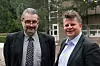 Henrik Thorsen og Frode Reien ved IBM