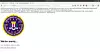 FBIs nettsted er sårbart for angrep. Her ser riktignok det ut til at FBI har begynt å hindre tilgangen til enkelte backup-filer. Men en liste med epostadresser og hashede passord vises likevel.