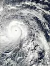 Tyfonen Haiyan over Filippinene den 8. november 2013. Bilde: NASA Goddard MODIS Rapid Response Team
