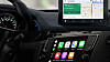 Stadig flere biler selges med støtte for Android Auto (øverst) og/eller Apple Carplay (nederst).