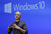 Microsoft skal heretter samkjøre de vanligvis halvårlige oppdateringene av Windows 10 og Office 365. Arkivbildet viser Microsofts toppsjef Satya Nadella.