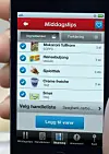Eksempel på hvordan handlelisten kan oppdateres med utgangspunkt i hva du har tenkt å servere til middag. Har du nok smør, er det bare å fjerne smør fra handlelisten. Bilde: Rimi