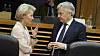 EU-kommissær Didier Reynders måtte beklage til Max Schrems at hans uttalelser «kan ha blitt tolket som kritikk av personvernorganisasjoner». Her sammen med Ursula von der Leyen tidligere i år.