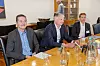 Aker-toppene Petter M. Tømmeraas, Stian Jenssen og Kristian Røkke. Foto: Arash A. Nejad