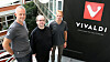 Jarle Antonsen, Yngve N. Pettersen og André Schultz er alle utviklere hos Vivaldi i Oslo.