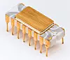 Intel 4004 var verdens første kommersielle mikroprosessor. Foto: Intel