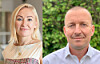 Nettverksdirektør Kirke Saar i Telia og daglig leder Vidar Lavoll i ATB-nett er på hver sitt vis fornøyde med avtalen.