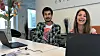Chris Ghai (UiO) og Hedda Vik (NTNU). UiO (Matetmatikk Informatikk Teknologi) og NTNU (Siv.ing-studiet innenfor Industriell matematikk, med utveksling til Lausanne i Sveits).