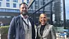 Homenet-sjef Brynjar Andersen og Globalconnect Norge-sjef Charlotta Rehman slår igjen et slag for åpne nett – altså konkurranse på tjenester i fiberkablene.