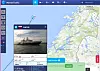 Posisjonen til skipet Yantar den 26. oktober 2015. Skipet tilhører den russiske marinen.