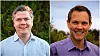 Jan Kristiansen (f.v.) og Helge Bjorland i Globus AI.