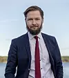 Markedsdirektør Martin Højriis Kristensen i Globalconnet Carrier sier Bornholm er perfekt plassert. Bilde: Anita Arntzen