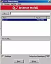 SMS-sending fra Outlook. Skjermbilde: Telenor Mobil
