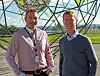 Teknologidirektør Yngvar Ugland og administrerende direktør Gustav Line i Compello forteller at det er viktig for selskapet å være tidlig ute med ny teknologi.