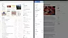 I tillegg til panelene består Desktop Neo av et søke- og varslingsområde , samt én eneste meny som bare skal gi relevante valgmuligheter.