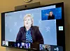 Statsminister Erna Solberg og digitaliseringsminister Linda Hofstad Helleland inviterte til nettmøte om digitaliseringen av Norge. Foto: Kommunaldepartementet