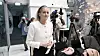 Justis- og beredskapsminister Emilie Enger Mehl på pressetreffet etter at NSM-direktør Sofie Nystrøm har bedt om å få fratre med umiddelbar virkning.