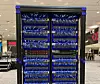En klynge av Raspberry Pi-enheter i et dobbelrack. Foto: Oracle