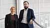Norgessjef Charlotta Rehman i Globalconnect Norge og leder for Globalconnect Carrier, Martin Højriis-Kristensen.