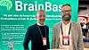 Bjørn Fredrik Christensen og Ketil Jensen i Brainbase skal møte statsekretær ved Arbeids- og inkluderingsdepartementet, Per Olav Skurdal Hopsø (Ap), 15. oktober. Foto: Gabrielle Graatrud