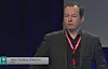 Hans Christian Pretorius er avdelingsdirektør i NSM og følger dataangrep mot norske interesser tett gjennom operasjonssentralen NorCERT. Foto: Sikkerhetskonferansen 2017/skjermdump digi.no