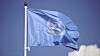 OHCHR samler gjennom sitt arbeid inn sensitiv informasjon og er ofte gjenstand for verbale angrep fra autoritære regimer når menneskerettighetsbrudd avdekkes. I fjor ble OHCHR-servere hacket. Bildet viser FN-flagget.