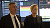 Forsvarsminister Frank Bakke-Jensen og samfunnsikkerhetsminister Ingvil Smines Tybring-Gjedde legger i dag fram regjeringens nye kryptopolitikk. Bilder er fra åpningen av nasjonalt cybersikkerhetssenter tidligere i november.