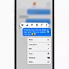Messages-appen får betydelige oppdateringer som blant annet lar brukere angre sendte meldinger. Foto: Apple