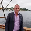 Otto Backer Solberg Kommunikasjonssjef i Capgemini, bildet er tatt på Arendalsuka 2023 Foto: Oskar Hope-Paulsrud