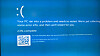 Blåskjerm (BSOD – BlueScreen of Death) var lenge et fenomen som ble ansett for å høre fortiden til. Den oppfattelsen kan ha blitt endret de siste årene. Blåskjermen på bildet er fra et tidligere tilfelle.