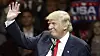 Selv i Google Analytics finner man nå spam, denne gangen i språkrapporten, angivelig til støtte for Donald Trump. Her er Trump på turné etter at han vant valget.