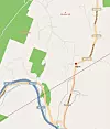 Vi har ikke bilde av det gamle kartet, her er stedet markert på OpenStreetMap Skjermbilde: OpenStreetMap