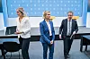 Børsen skriver at det er full ordkrig mellom justisminister Emilie Enger Mehl (Sp) og nylig avgått NSM-direktør Sofie Nystrøm. De to er ikke enige om etatens lånepraksis - eller hva ­«innebygd finansiering» innebærer. Foto: Fredrik Varfjell