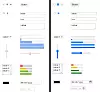 Endringen i utseende på HTML-skjemaelementer i blant annet Chrome. Chrome 80 til venstre, Chrome 83 til høyre. Skjermbilde: Google
