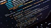 Javascript-kode på en PC-skjerm.