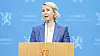 Tidligere direktør i Nasjonal sikkerhetsmyndighet Sofie Nystrøm under en pressekonferanse våren 2022.