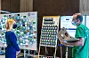 Estlands statsminister Kaja Kallas fikk et innblikk i Locked Shields-øvelsen i 2021. Foto: Arno Mikkor/NATO CCDCOE